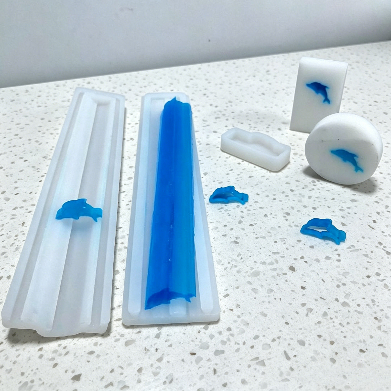 Soap Making Cold Process - 1Set Long Tube Silicone Column Mold