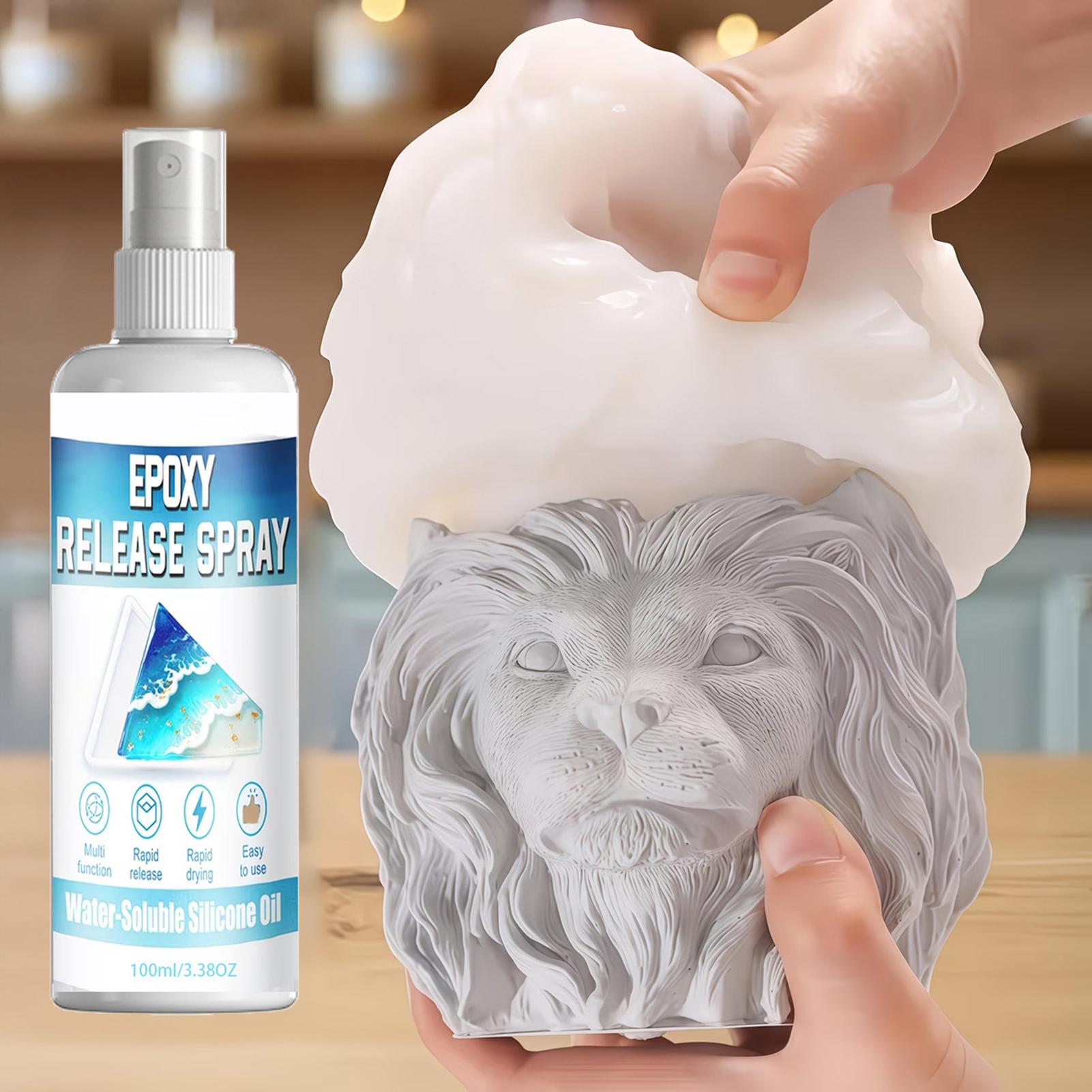 100ml Silicone Release Spray E - огляд і ціна Soap Making Silicone Molds