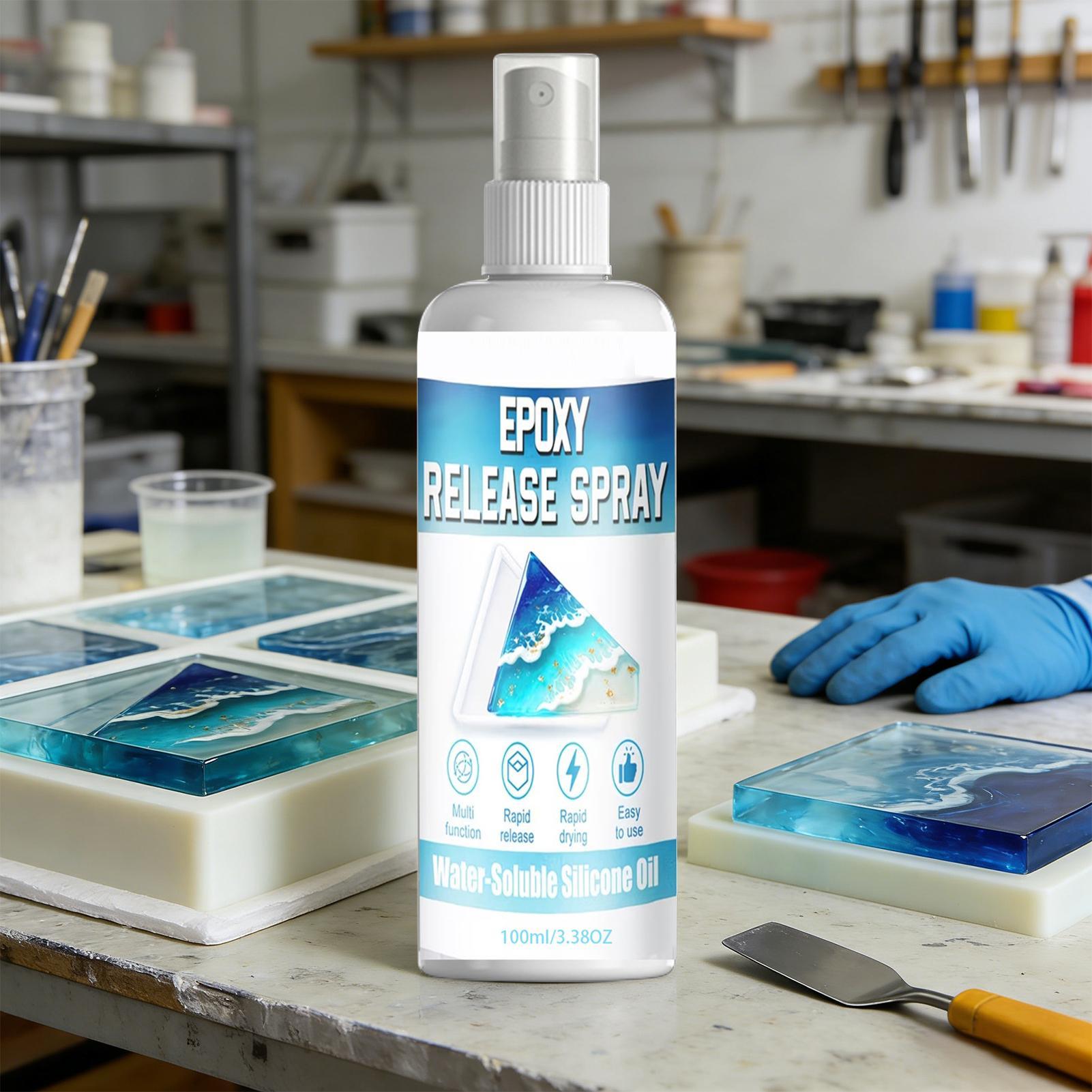 100ml Silicone Release Spray E - огляд і ціна Soap Making Silicone Molds
