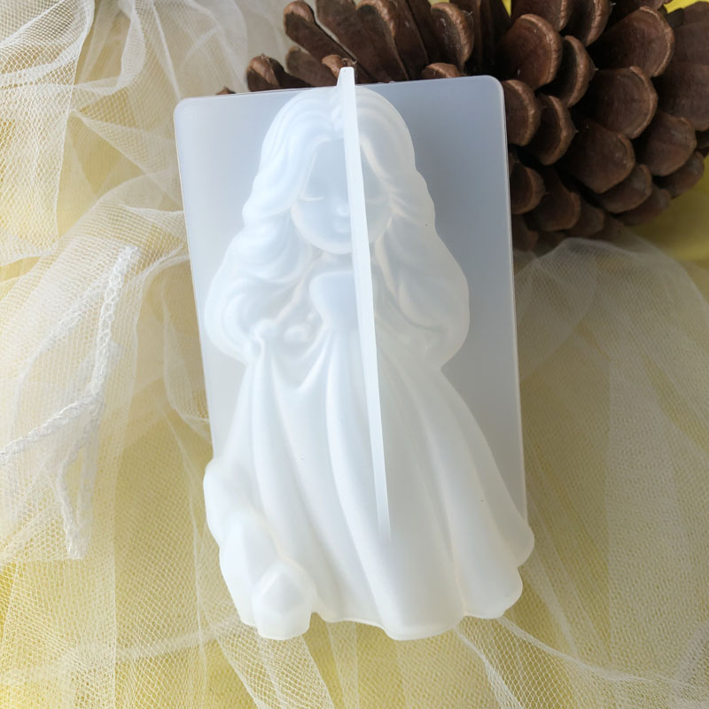 3D Cute Princess Silicone Cand - огляд і ціна Soap Making Silicone Molds