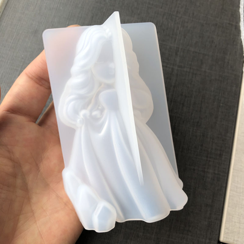 3D Cute Princess Silicone Cand - огляд і ціна Soap Making Silicone Molds