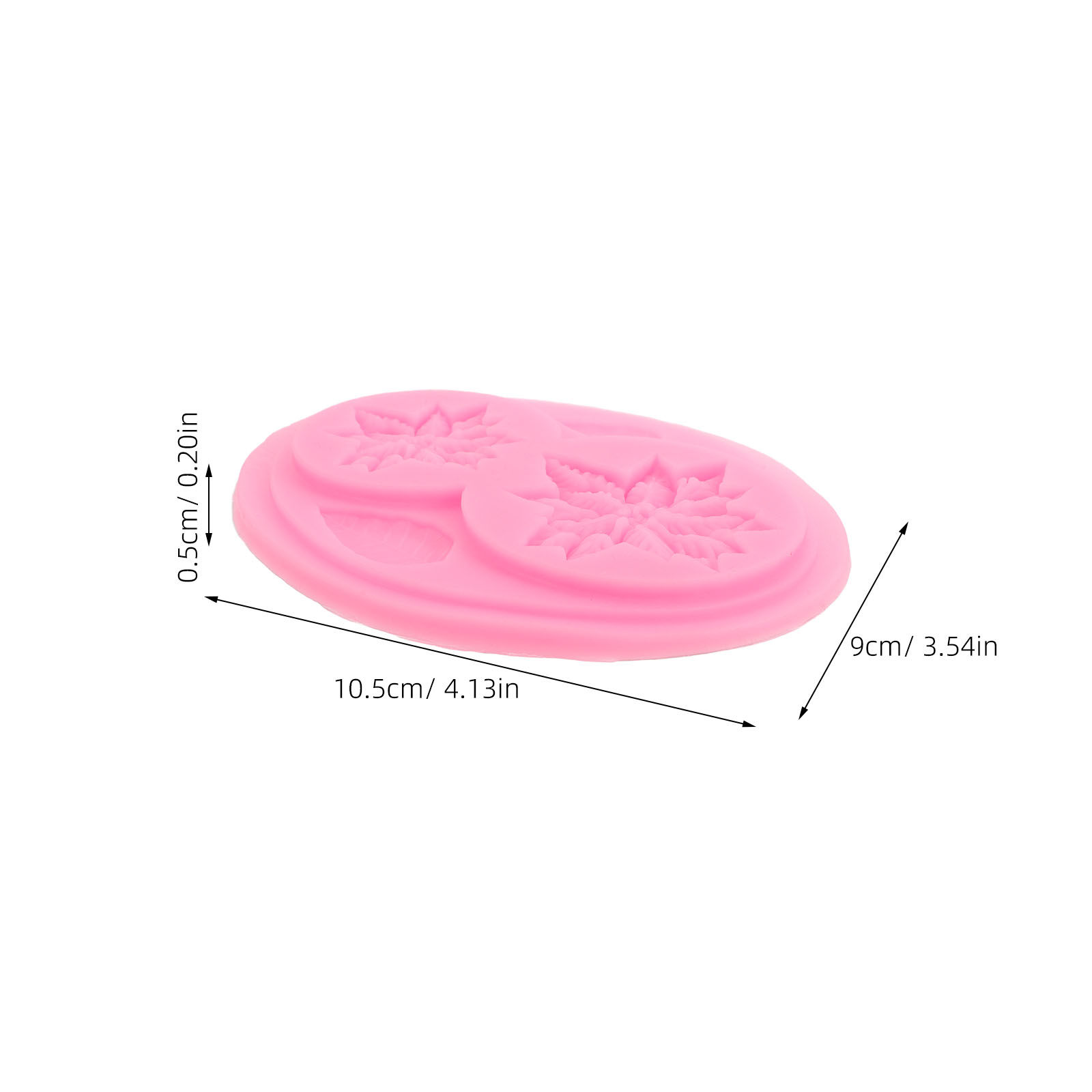 2Pcs Floral Silicone Molds for - огляд і ціна Soap Making Silicone Molds