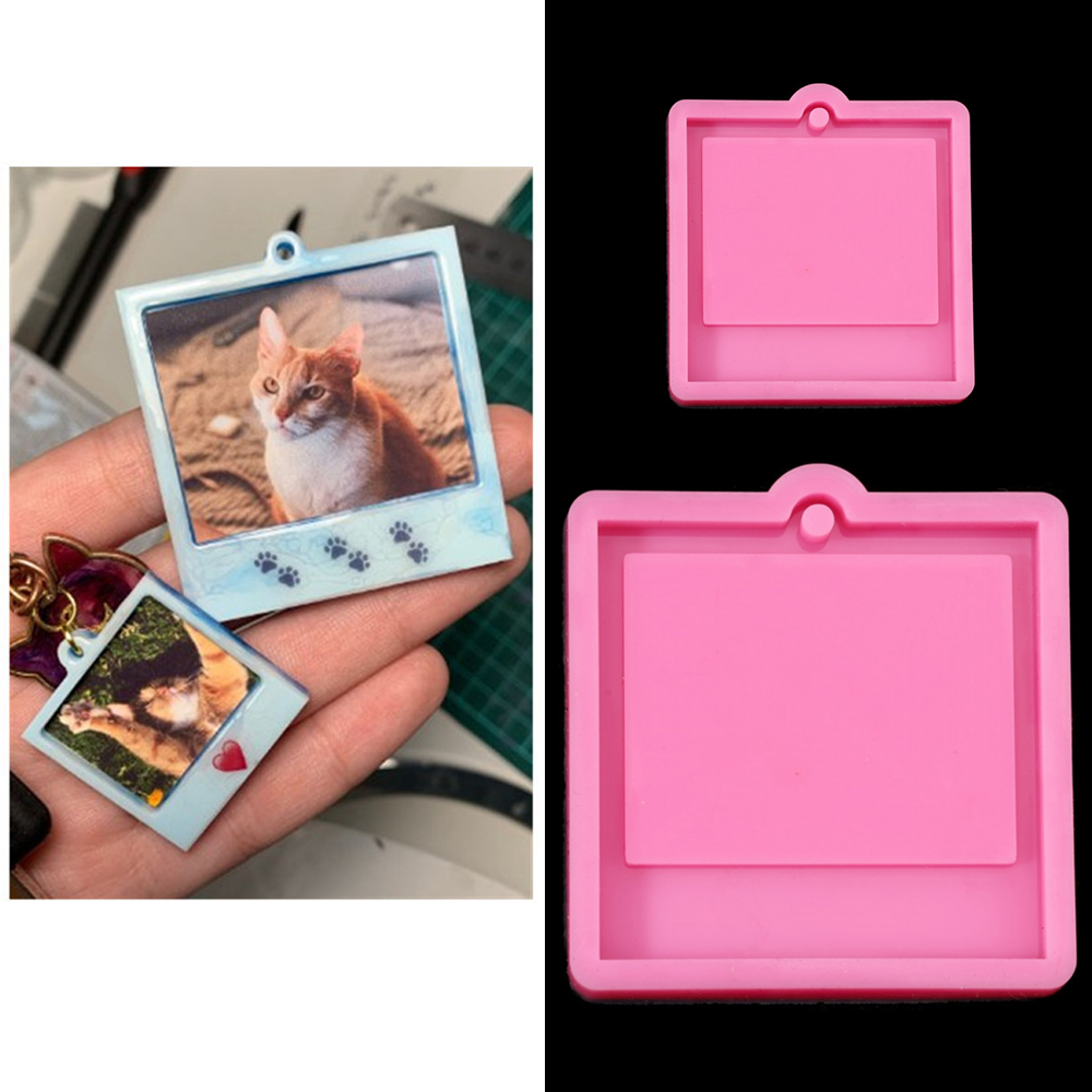 Photo Frame Epoxy Resin Keycha - огляд і ціна Soap Making Silicone Molds