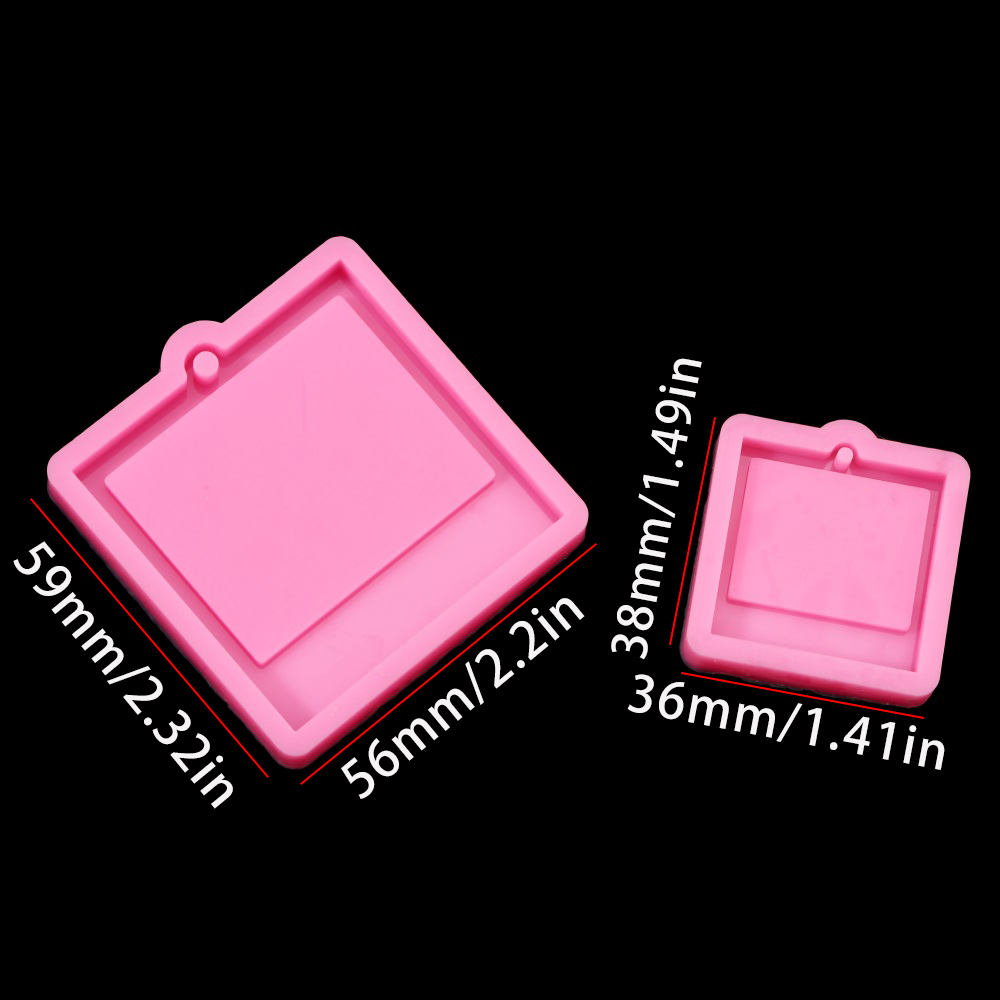 Photo Frame Epoxy Resin Keycha - огляд і ціна Soap Making Silicone Molds