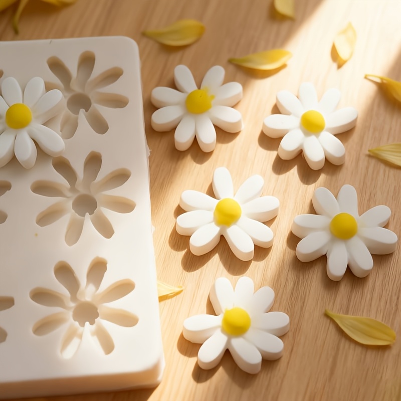 1pc 3D Daisy Sunflower Silicon - огляд і ціна Soap Making Silicone Molds