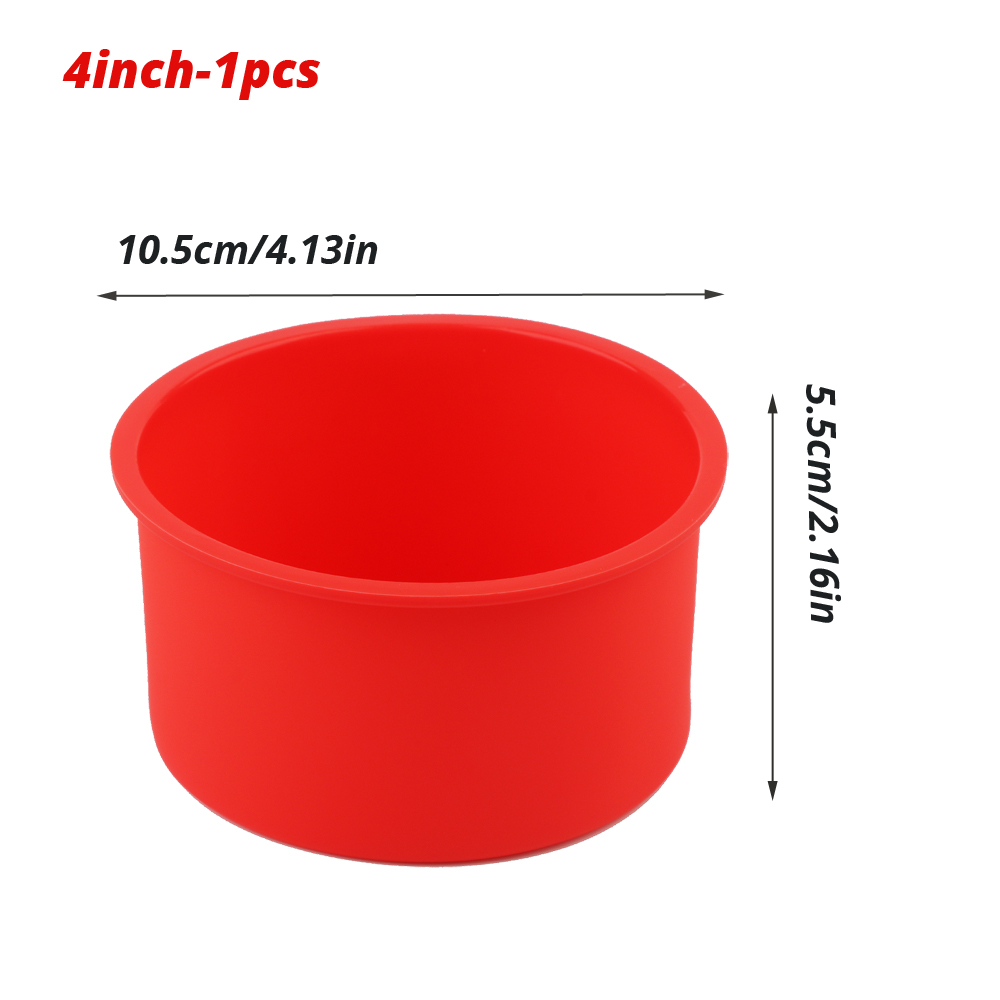 1 Piece of 4inch Round Silicon - огляд і ціна Soap Making Silicone Molds