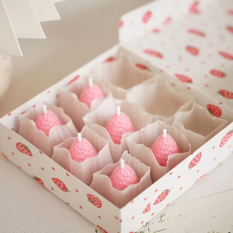 Strawberry Silicone Candle Mol - огляд і ціна Soap Making Silicone Molds