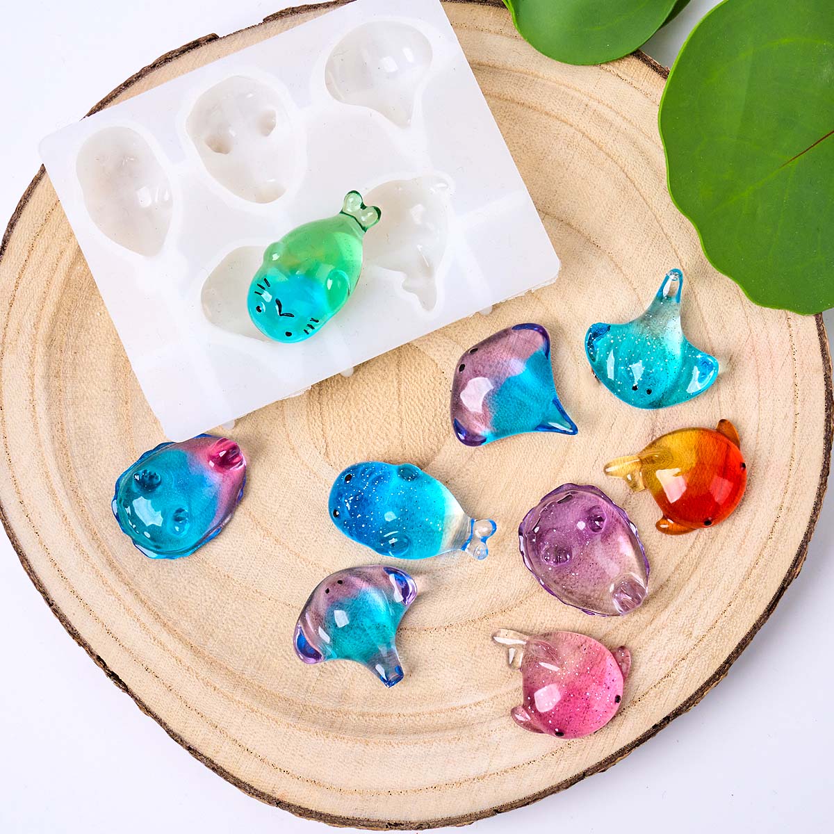 3D Healing Kawaii Manta Ray Wh - огляд і ціна Soap Making Silicone Molds