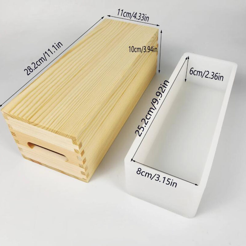 Natural Wood Frame Soap Mold,  - огляд і ціна Soap Making Cold Process
