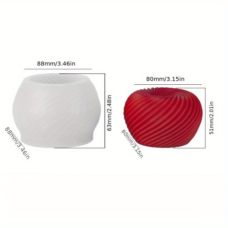 A trendy red apple silicone mo - огляд і ціна Soap Making Silicone Molds