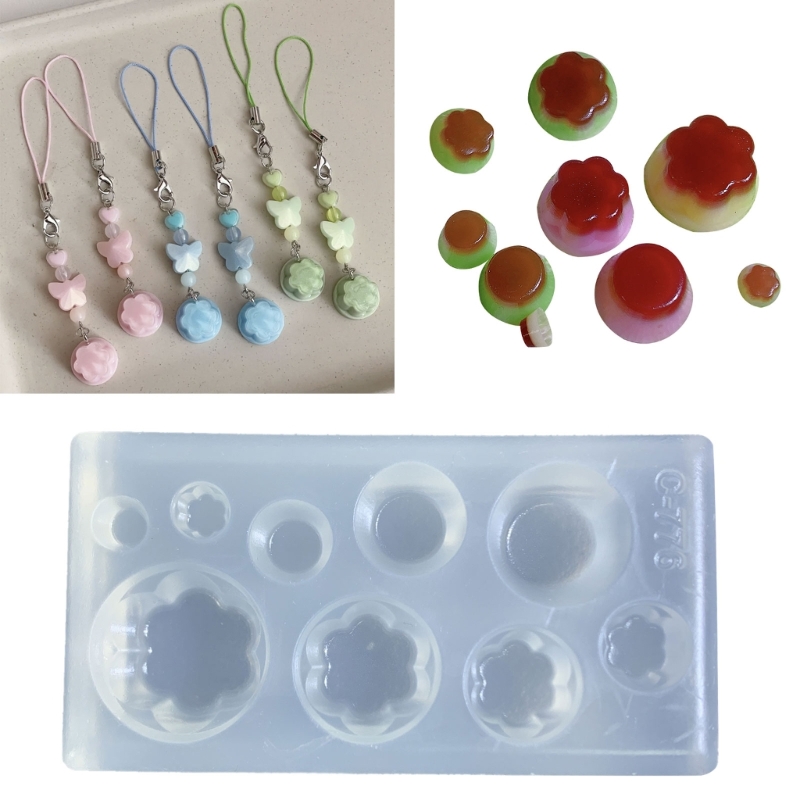 Cute Pudding Shape Silicone Mo - огляд і ціна Soap Making Silicone Molds