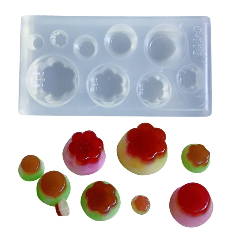 Cute Pudding Shape Silicone Mo - огляд і ціна Soap Making Silicone Molds